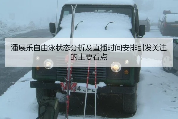 潘展乐自由泳状态分析及直播时间安排引发关注的主要看点